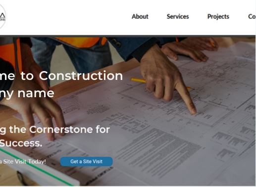 Construction Website Design